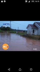 Banjir Sepinggang, Warga Perum Green City Nongsa Hidup Was-Was