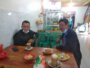 Patut Ditiru, Isdianto-Ansar Sarapan Bareng