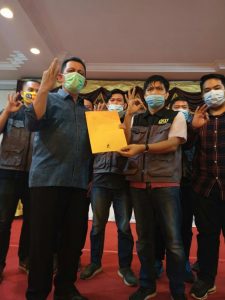 Tim Relawan Ansar-Marlin Kirim Salam, Berisi Anak-anak Muda Tangguh