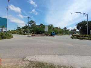 Perempatan Bandara Hang Nadim Batam Dirubah Jadi Bundaran