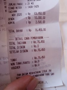 Kena Denda Ketika Bayar Air, Tak Usah Khawatir Dialokasikan untuk Bulan Berikutnya