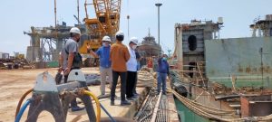 Komisi I DPRD Batam Sidak PT GTI, Pertanyakan Izin Aktivitas Scrap Kapal