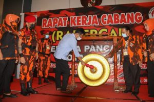 Buka Rakercab Pemuda Pancasila, Rudi: Semua Ormas akan Saya Dekati