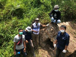 Cerobong Asap Pabrik Batu Bata Pertama di Batam Ditemukan