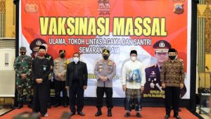 Ulama di Jateng Mulai Jalani Vaksinasi Covid-19