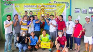 Tim PLN Tanjungpinang Juarai Mamah Factory Tennis Tournament 2021
