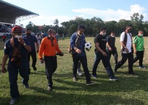 Rudi Minta Hidupkan Lagi Olahraga Sepakbola di Batam