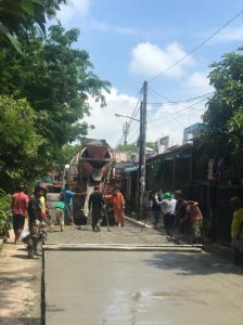 Jalan 118 Meter di RW 40 Odessa Selesai Disemenisasi