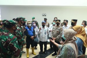 Kapolda Tinjau Tempat Karantina PMI, RSKI Galang Tinggal 3 Kamar