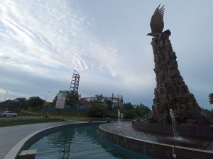 Progres Pembangunan Masjid Tanjak Batam, Bangunan Masjid dan Menara Sudah Terlihat