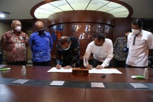 BP Batam dan Lion Air Tandatangani Perjanjian Sewa Lahan MRO Batam Aero Technic