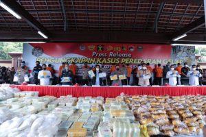 Polri Ungkap Peredaran 2,5 Ton Sabu, Dikendalikan dari Dalam Lapas