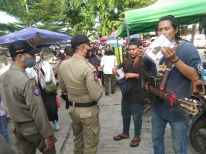 Perketat Protokol Kesehatan, Tim Terpadu Datangi Sejumlah Lokasi Bazar Ramadan