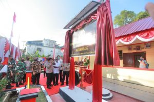 Wakapolda Kepri Resmikan Polsek Bulang, Tanah Hibah Seorang Nelayan
