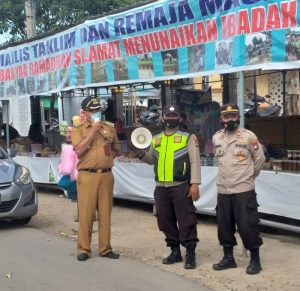 Gandeng TNI-Polri, Camat Seibeduk Gelar Razia Prokes