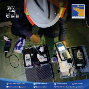 Perbaikan Trafo di Instalasi Pengelolaan Air Duriangkang, di Wilayah Ini Air Mati Sementara