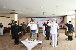 Kokohkan Nilai-nilai Pancasila Dalam Berbangsa, Gubernur Ansar Ikut Upacara Hari Lahir Pancasila