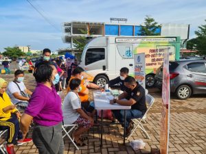 Jasa Raharja Cabang Kepri Berikan Pelayanan Kesehatan Gratis pada Masyarakat Sagulung