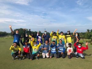 1st Nongsa Light Golf Triathlon 2021, Komunitas Sepeda Batam Uji Coba Arena Lomba