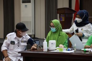 Ratusan Pegawai BP Batam Jalani Vaksinasi Covid-19 Dosis Kedua