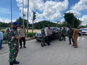 Hari Kedua PPKM Darurat, Wako Batam Bersama Forkompinda Tinjau 13 Titik Penyekatan