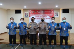 bright PLN Batam Tekan MoU Pengamanan Instalasi dan Aset Ketenagalistrikan dengan Polda Kepri