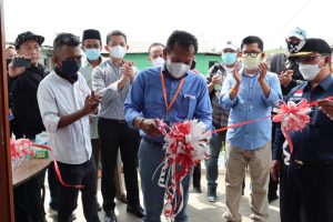 Dorong Ekonomi Masyarakat, bright PLN Batam Bangun Gudang Penampungan dan Pengelolaan Rumput Laut di Pulau Amat Belanda