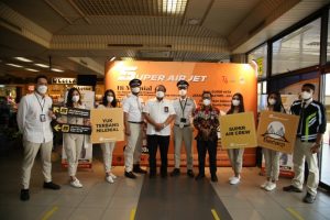 Sasar Kaum Milenial, Maskapai Super Air Jet Rute Batam-Jakarta Resmi Beroperasi