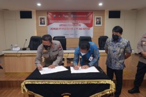 Polda Kepri Beri Jaminan Keamanan bright PLN Batam dan PT BAI