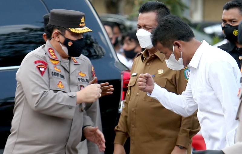 Kunjungan Wakapolri, Rudi Yakin Pertengahan Agustus Target Vaksinasi 70 Persen di Batam Tercapai