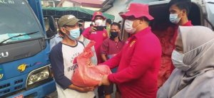BIN Daerah Kepri Salurkan Bantuan Pada Korban Kebakaran Baloi Mas Indah