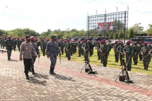Kapolda Kepri Kunjungi Yon 10 Marinir/SBY
