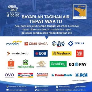 Bayar Tagihan SPAM Batam Makin Mudah, Bisa dari Rumah