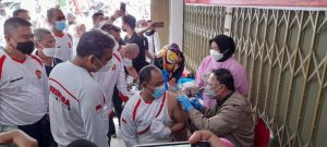Rakor di Batam, Partai Gerindra Gelar Vaksinasi Covid-19 Massal