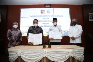 Hari Bakti 50 Tahun, BP Batam Tandatangani Kerjasama Kearsipan Bersama Arsip Nasional RI