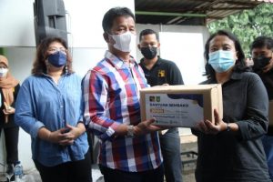 Sempena Hari Bakti ke 50 Tahun, BP Batam Salurkan 2.000 Paket Sembako untuk Masyarakat Batam