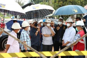Dewan Pengawas BP Batam Bersama Kepala BP Batam Tinjau Proyek Pelabuhan Batuampar