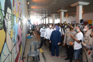 20 Tim Ambil Bagian Bhayangkara Mural Festival 2021 Polda Kepri