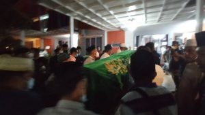 Jenazah Ruslan M Ali Wasyim Sampai di Rumah Duka