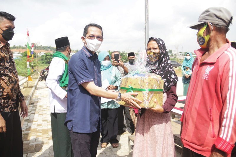 Amsakar Salurkan Bantuan untuk Warga Terdampak Banjir di Kabil