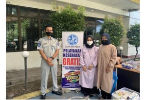 Kerja Sama dengan Kimia Farma, Jasa Raharja Cabang Kepri Gelar Cek Kesehatan Gratis
