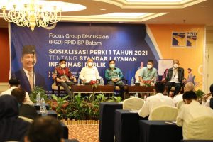 Wujudkan Transparansi Informasi Publik, BP Batam Gelar FGD PERKI