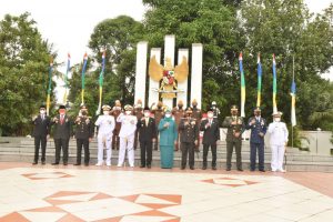 Pangkogabwilhan I Laksamana Madya TNI Muhammad Ali Inspektur Upacara Hari Pahlawan Tingkat Provinsi Kepri