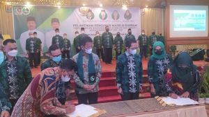 HM Rudi Dikukuhkan Sebagai Anggota Kehormatan KAHMI