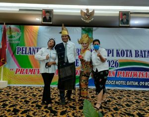 Pengurus Himpunan Pramuwisata Indonesia Kota Batam Dilantik