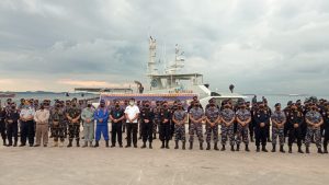 Bea Cukai Kepri dan Lantamal IV Tanjungpinang Gelar Operasi Gabungan, Cegah Kejahatan di Selat Singapura dan Selat Malaka
