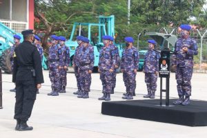 Kapolda Lepas Keberangkatan Personel Sat Brimob Polda Kepri BKO Polda Metro Jaya