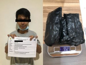Anjing K-9 Bea Cukai Batam Gagalkan Penyelundupan Sabu Dalam Sandal Tujuan Jakarta