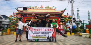 Dari Kepri, Tim JKW-PWI Mengaspal di Bumi Kalimantan