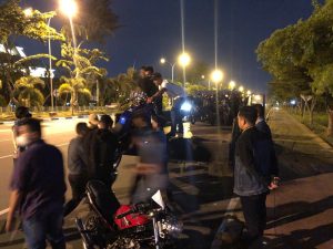 Kasat Lantas Pimpin Langsung Razia Balap Liar, 63 Motor Diangkut